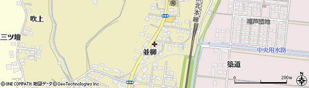 宮城県大崎市鹿島台平渡並柳13周辺の地図