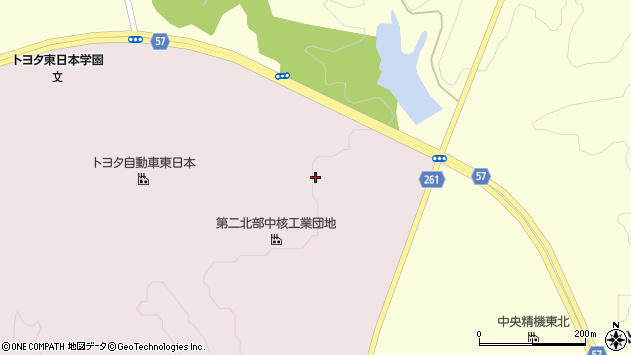 〒981-3609 宮城県黒川郡大衡村中央平の地図