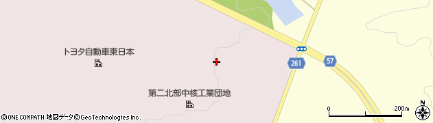 宮城県大衡村（黒川郡）中央平周辺の地図