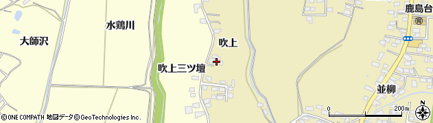 宮城県大崎市鹿島台平渡吹上28周辺の地図