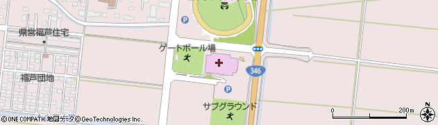 大崎市鎌田記念ホール　鹿島台中央野球場・鹿島台野球場周辺の地図