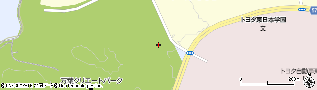 大衡村役場　おおひら万葉パーク・ゴルフ場交流館周辺の地図