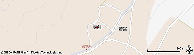 宮城県石巻市高木（寺前）周辺の地図