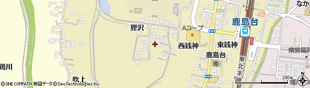 宮城県大崎市鹿島台平渡狸沢31周辺の地図