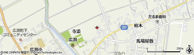 宮城県石巻市広渕（新泉沢）周辺の地図
