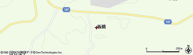 宮城県黒川郡大和町吉田板橋周辺の地図