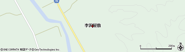 宮城県大郷町（黒川郡）大松沢（李沢屋敷）周辺の地図