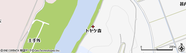 宮城県石巻市北境トヤケ森90周辺の地図