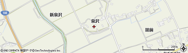宮城県石巻市広渕（泉沢）周辺の地図