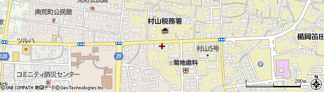 中島新田楯岡線周辺の地図