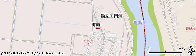 宮城県大崎市鹿島台木間塚町頭47周辺の地図