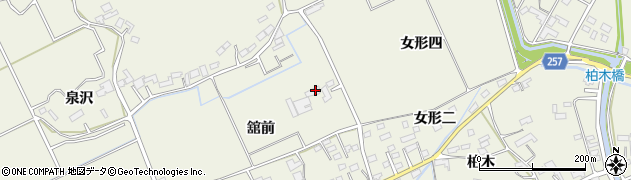 宮城県石巻市広渕舘前86周辺の地図