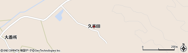 宮城県石巻市北村（久米田）周辺の地図