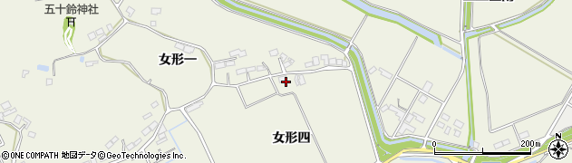 宮城県石巻市広渕（女形四）周辺の地図