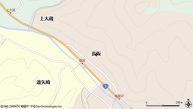 〒959-3931 新潟県村上市長坂の地図