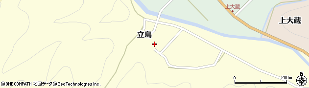 新潟県村上市立島88周辺の地図