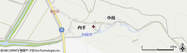 宮城県石巻市東福田（内手）周辺の地図
