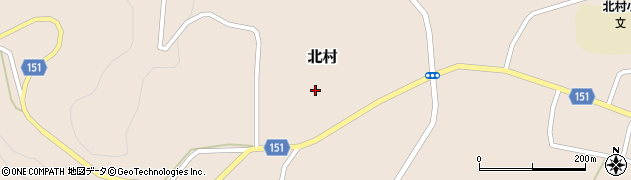 宮城県石巻市北村金堂一周辺の地図