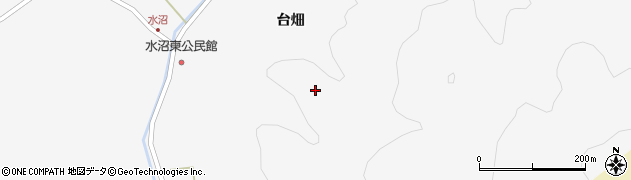 宮城県石巻市水沼（花ノ木山）周辺の地図