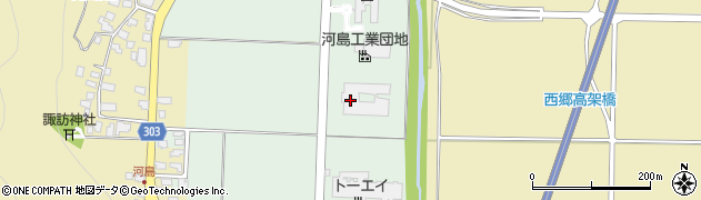 協和製作所　村山工場周辺の地図