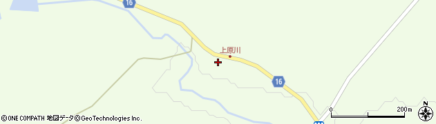 宮城県黒川郡大衡村駒場上原川周辺の地図