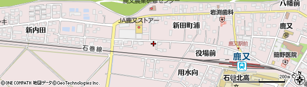 宮城県石巻市鹿又役場前36周辺の地図