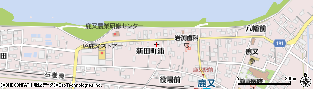 宮城県石巻市鹿又新田町浦47周辺の地図