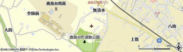 宮城県大崎市鹿島台広長（無清水）周辺の地図