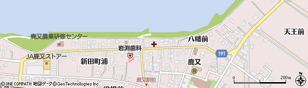 宮城県石巻市鹿又新田町浦8周辺の地図