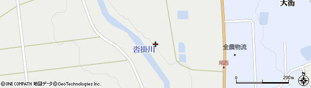 沓掛川周辺の地図