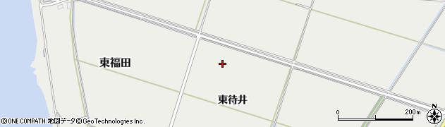 宮城県石巻市東福田（東待井）周辺の地図