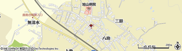 宮城県大崎市鹿島台平渡（八助）周辺の地図
