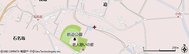 宮城県大崎市鹿島台木間塚前迫周辺の地図