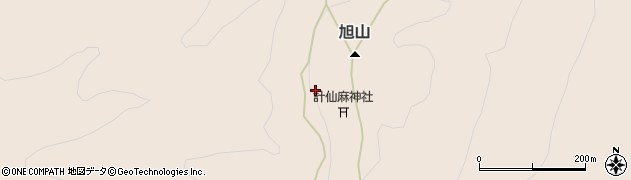 宮城県石巻市北村（朝日山）周辺の地図