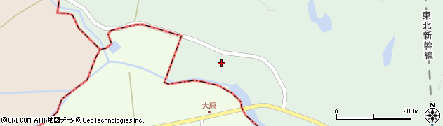 宮城県黒川郡大郷町大松沢上松周辺の地図