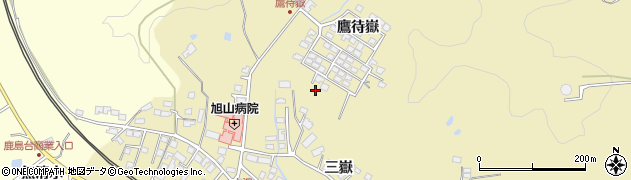 宮城県大崎市鹿島台平渡（鷹待嶽）周辺の地図
