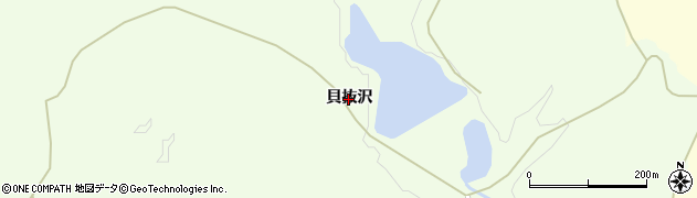 宮城県大崎市鹿島台大迫（貝抜沢）周辺の地図