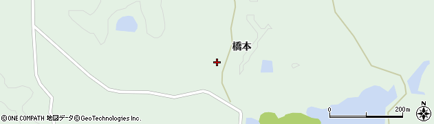 宮城県大郷町（黒川郡）大松沢（一ノ沢橋本）周辺の地図