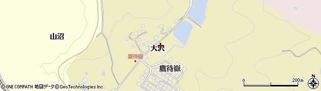 宮城県大崎市鹿島台平渡（大沢）周辺の地図