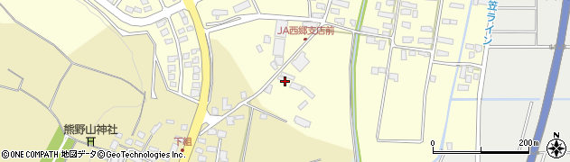 東根長島線周辺の地図