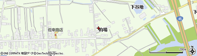 宮城県石巻市小船越的場周辺の地図