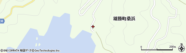 宮城県石巻市雄勝町桑浜桑浜78周辺の地図