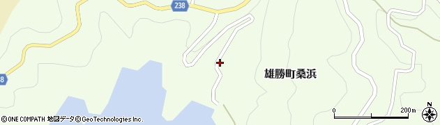 宮城県石巻市雄勝町桑浜桑浜41周辺の地図