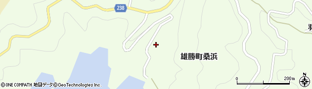 宮城県石巻市雄勝町桑浜桑浜47周辺の地図