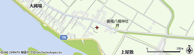 宮城県石巻市小船越（上屋敷）周辺の地図