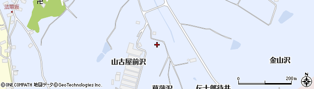 宮城県大崎市鹿島台船越（沢）周辺の地図