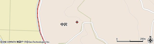 宮城県石巻市北村（中沢）周辺の地図