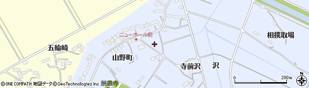 宮城県大崎市鹿島台船越山ノ内周辺の地図
