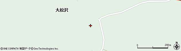 宮城県大郷町（黒川郡）大松沢（小梁川西沢）周辺の地図
