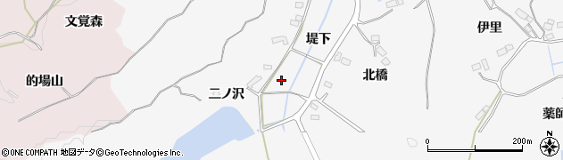 宮城県大崎市松山金谷堤下周辺の地図